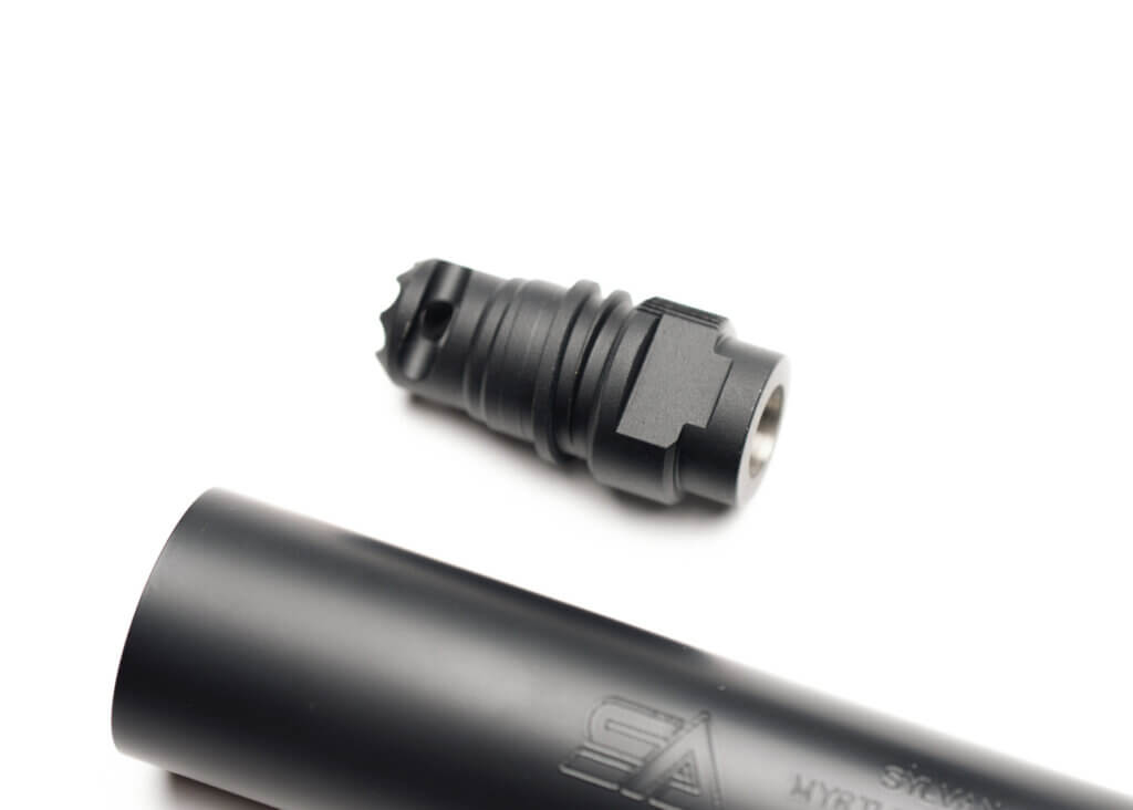 Warthog 30 cal titanium suppressor