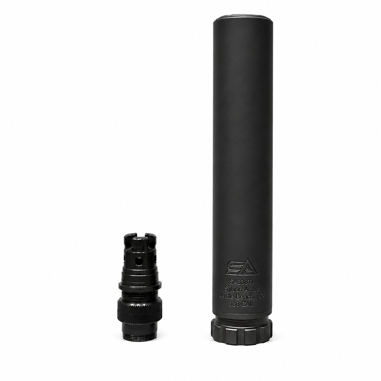SA338TI 8" .338 8 in Suppressor