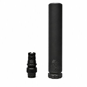 SA65TI 8" 6.5/6mm Suppressor